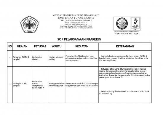 picture Excel Sheet Download 3857 | Sop Pelaksanaan Prakerin