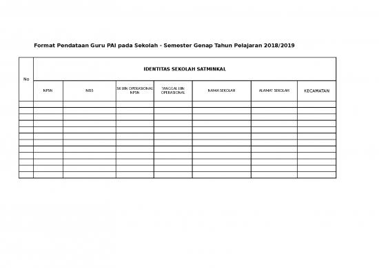 picture_Excel Sheet Download 3914 | Format Pendataan Guru Pai Pada Sekolah