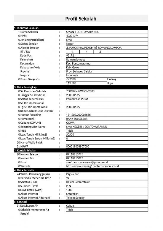 picture Excel Sheet Download 3933 | Contoh Profil Sman