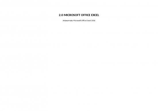 picture_Spreadsheet Sheets 3954 | Microsoft Office Excel 2016 - Antaramuka Excel 2016