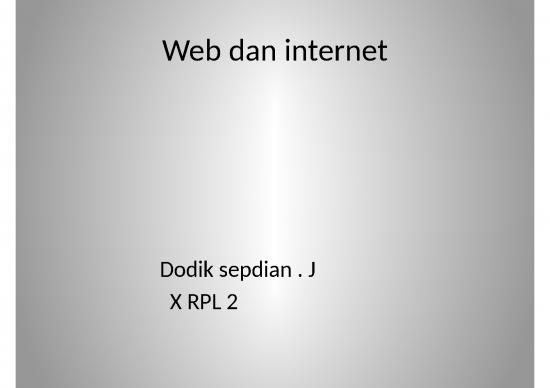 picture_Power Point Web Dan Internet