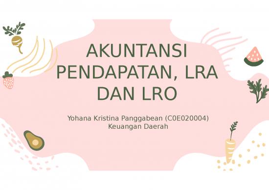 picture Laporan Realisasi Anggaran Menyajikan 4057 | Akuntansi Pendapatan - Lra Dan Lro