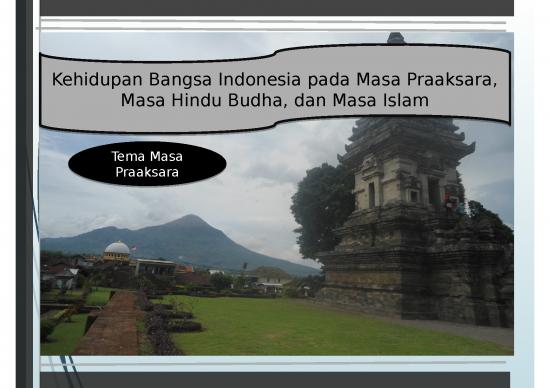 picture_Masa Praaksara - Kehidupan Bangsa Indonesia Masa Praaksara