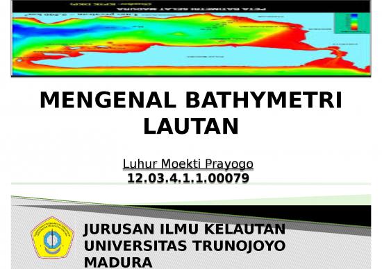 picture Sound Ppt 4096 | Mengenal Bathymetri Lautan