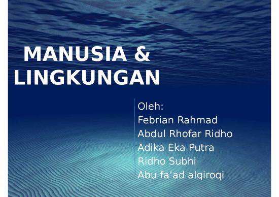 picture1_Manusia Dan Lingkungan