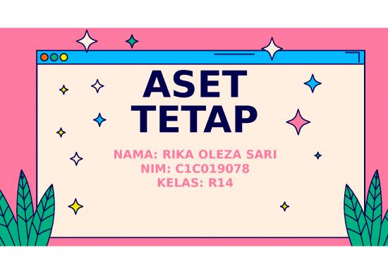 picture_Aset Tetap - Salah Satu Pos Di Neraca Di Samping Aset Lancar Investasi Jangka Panjang Dana Cadangan Dan Aset Lainnya