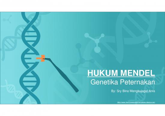 picture_Hukum Pdf 4226 | Hukum Mendel - Genetika Peternakan