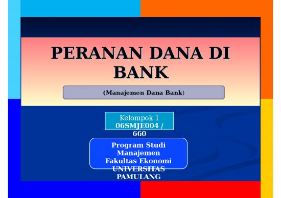 picture_Kebijakan Moneter Ppt 4265 | Peranan Dana Di Bank