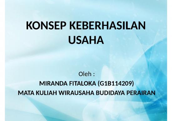 picture Business Power Point Slides 4324 | Konsep Keberhasilan Usaha