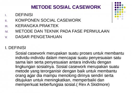 picture_Metode Sosial Casework - Proses Untuk Membantu Individu-individu Dalam Mencapai Suatu Penyesuaian Satu Sama Lain