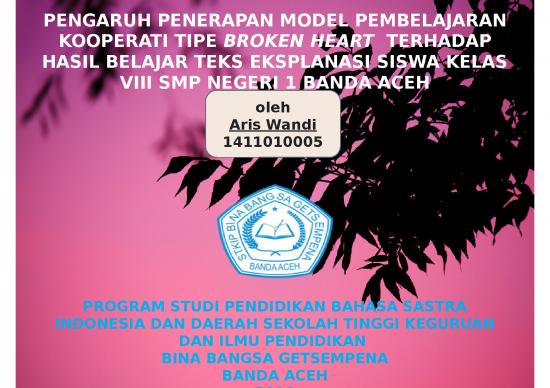 picture1_Online Learning Ppt 4368 | Pembelajaran Kooperati Tipe Broken Heart - Pengaruh Penerapan Model Pembelajaran Kooperati Tipe Broken Heart Terhadap Hasil Belajar Teks Eksplanasi Siswa Kelas Viii Smp