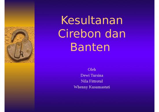 picture_Kesultanan Cirebon Dan Banten