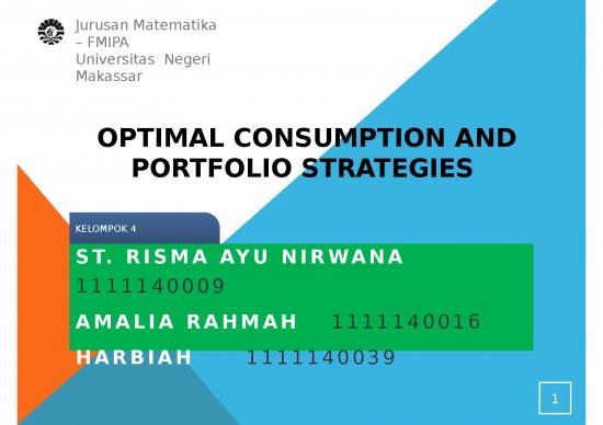 picture_Portfolio Spreadsheet 4471 | Optimal Consumption And Portfolio Strategies