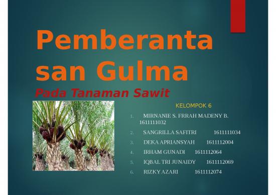 picture1_Presentasi Usaha Ppt 4474 | Pemberantasan Gulma Pada Tanaman Sawit