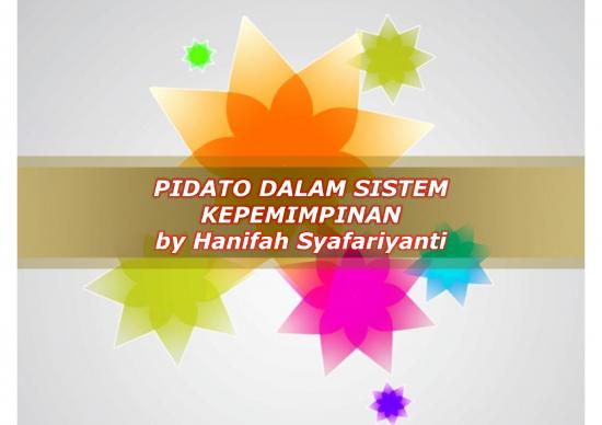picture_Pidato Dalam Sistem Kepemimpinan