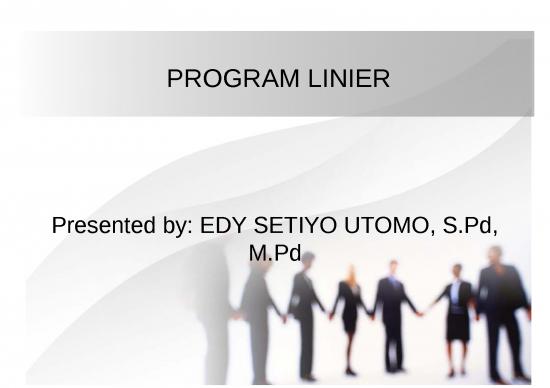 picture_Program Linier - Metode Matematis Yang Dirancang Untuk Membantu Dalam Merencanakan Dan Membuat Keputusan