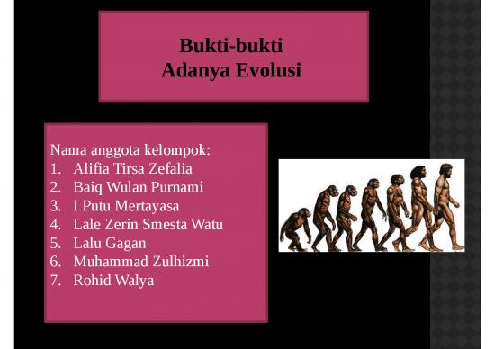 picture_Evolusi - Bukti-bukti Adanya Evolusi
