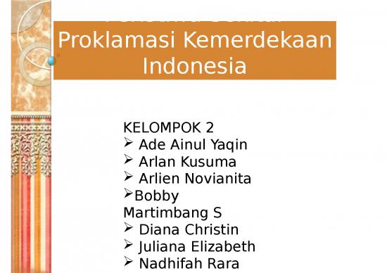 picture Peristiwa Sekitar Proklamasi Kemerdekaan Indonesia