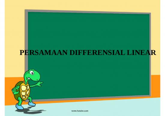 picture_Persamaan Differensial Linear
