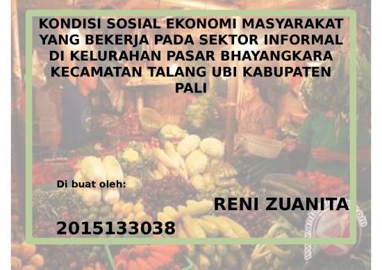 picture1_Presentasi Usaha Ppt 4692 | Kondisi Sosial Ekonomi Masyarakat  - Yang Bekerja Pada Sektor Informal Di Kelurahan