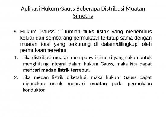 picture1_Aplikasi Hukum Gauss - Beberapa Distribusi Muatan Simetris