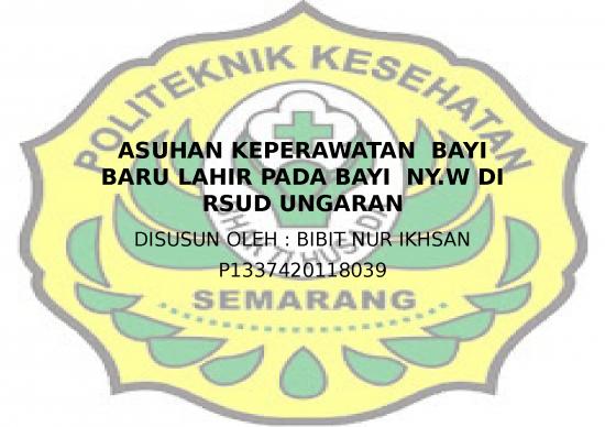 picture Pendidikan Ppt 4775 | Asuhan Keperawatan  Bayi Baru Lahir