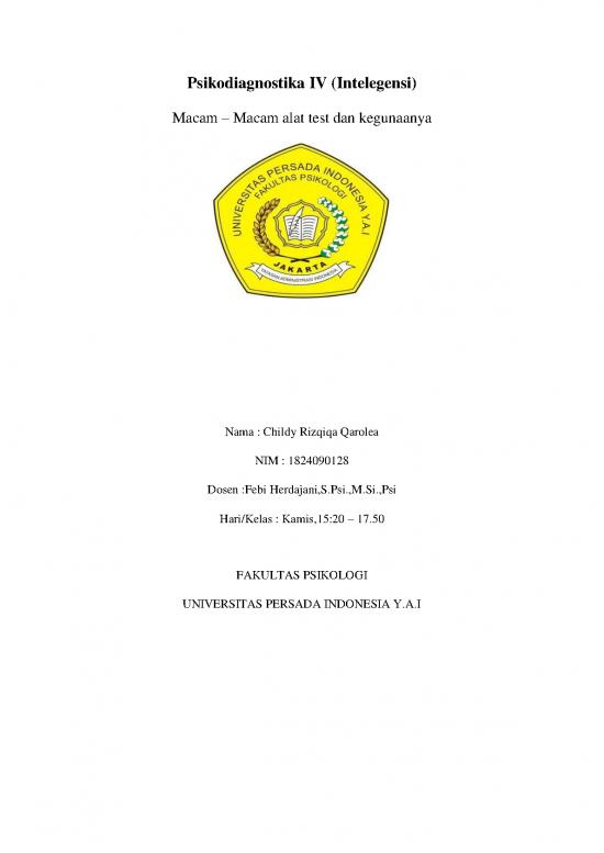 picture_Psikologi Pdf 24398 | 02tugas Yaya Psikodiagnostik