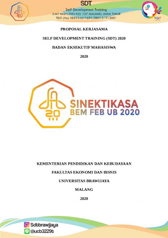 picture Proposal Kerjasama Id 25687 | 1598695219 Proposal Sdt 2020