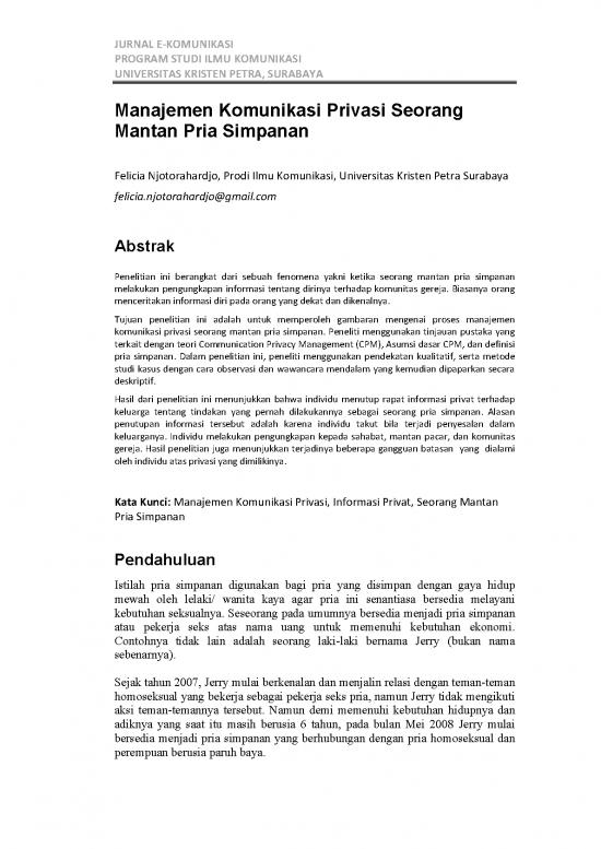 picture Manajemen Pdf 24767 | 82272 Id Manajemen Komunikasi Privasi Seorang Man