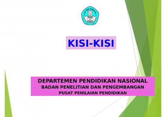 picture_Pengertian Kurikulum 2013 25222 | Bu Sutiah  Teknik Penyusunan Kisi Kisi