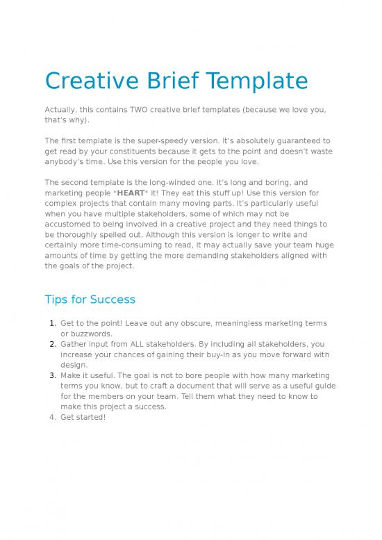 picture_Creative Brief Template Id 25309 | Creative Brief Template