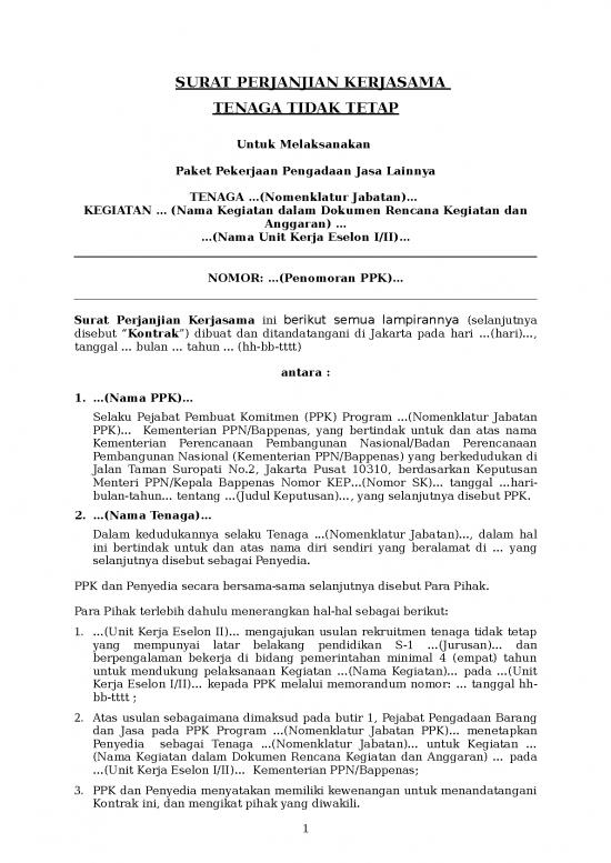 picture_Perjanjian Kerjasama Id 25580 | Draft Kontrak Ptt 2020