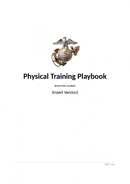picture Playbook 23942 | Final Opfor Pt Playbook Template