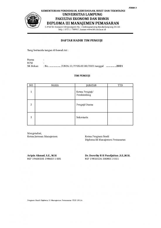 picture Diploma Format Word 26482 | Form 3 5 Laporan Ujian Akhir Manajemen Pemasaran