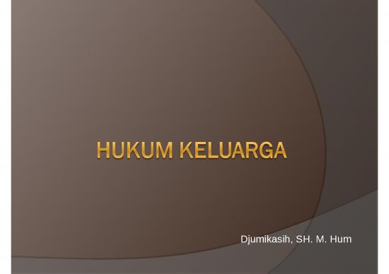 picture_Family Presentation Ppt 25406 | Hukum Keluarga Ppm Rev