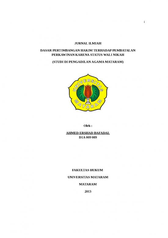 picture Pembatalan Perkawinan Id 25386 | Jurnal Ilmiah Ershad