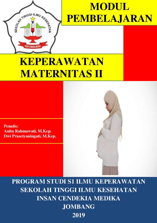 picture_Pembelajaran Pdf 25367 | Keperawatan Maternitas Ii