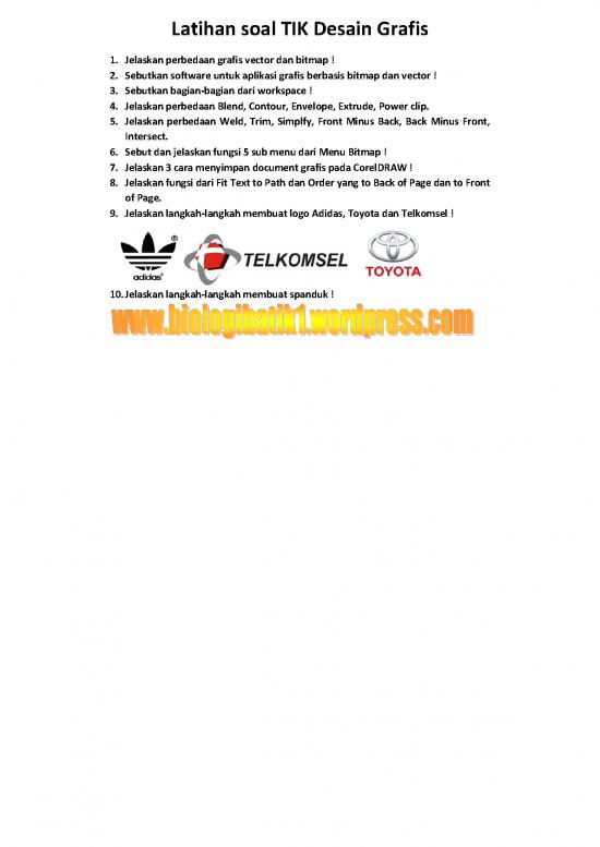 picture Soal Desain Grafis Id 24910 | Latihan Soal Tik Desain Grafis