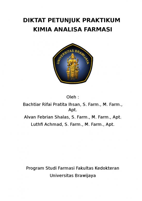 picture Laporan Doc 26251 | Modul Praktikum Kimia Analisa Farmasi 2019