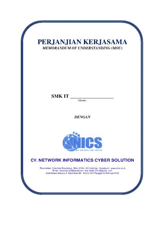 picture Perjanjian Kerjasama Smk Id 24503 | Mou Smk 2019