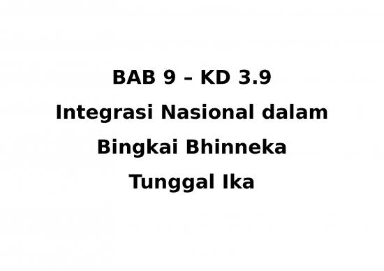 picture Integrasi Nasional 26382 | Ppkn Bab 9 Kd 9