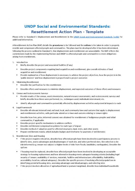 picture_Project Plan Spreadsheet 24075 | Resettlement Action Plan   Template