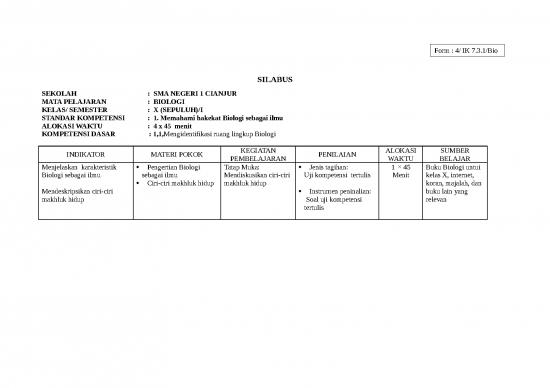 picture_Materi - Kelas X Id 26081 | Silabus Biologi Kelas X