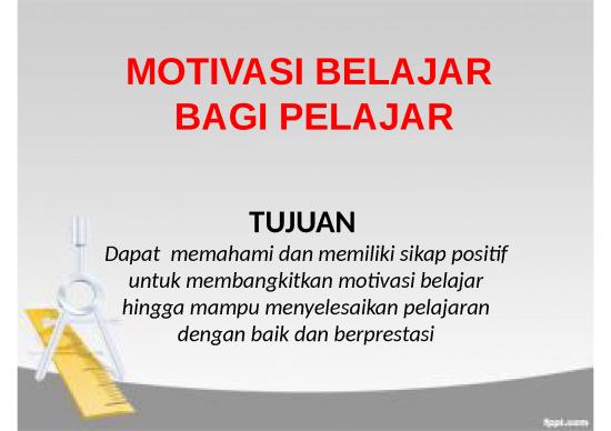 picture Ppt Motivasi Belajar | Slide Ppt Dan Ice Breaking Motivasi Belajar Bagi Pelajar