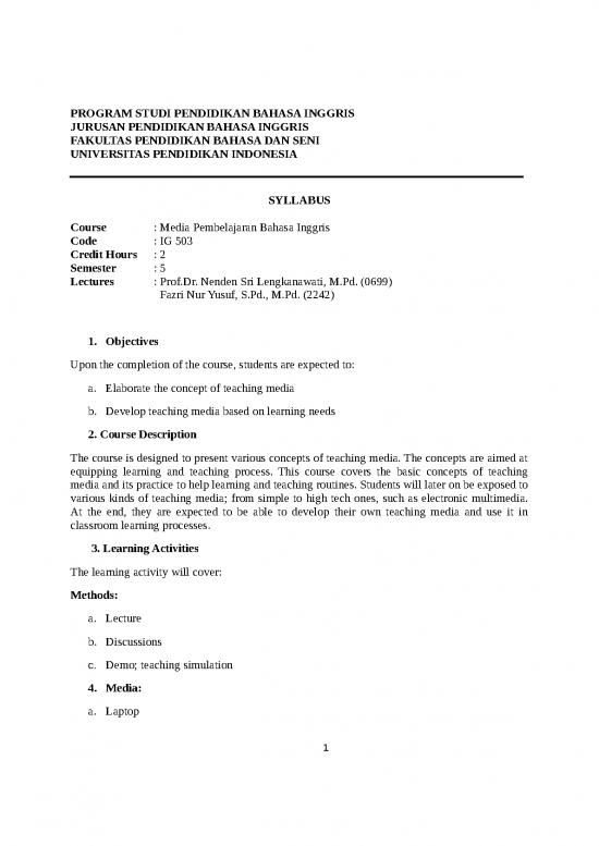 picture_Media Pembelajaran Bahasa Inggris Id 24590 | Syllabus Media