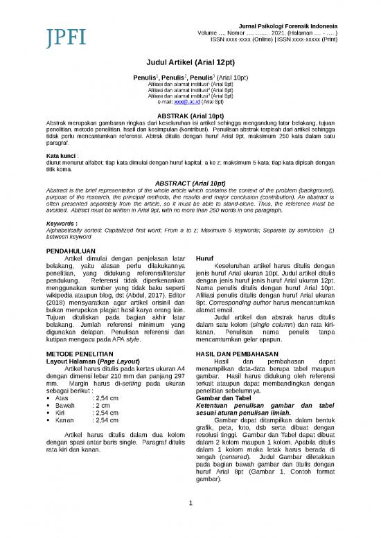 picture Psikologi Forensik Id 24626 | Template Artikeljpfi