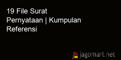 picture 19 File Surat Pernyataan | Kumpulan Referensi