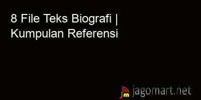 picture 8 File Teks Biografi | Kumpulan Referensi