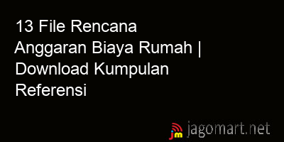 picture 13 File Rencana Anggaran Biaya Rumah | Download Kumpulan Referensi
