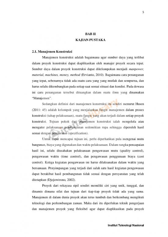 picture Manajemen Konstruksi Id 27092 | 04 Bab 2 222015003